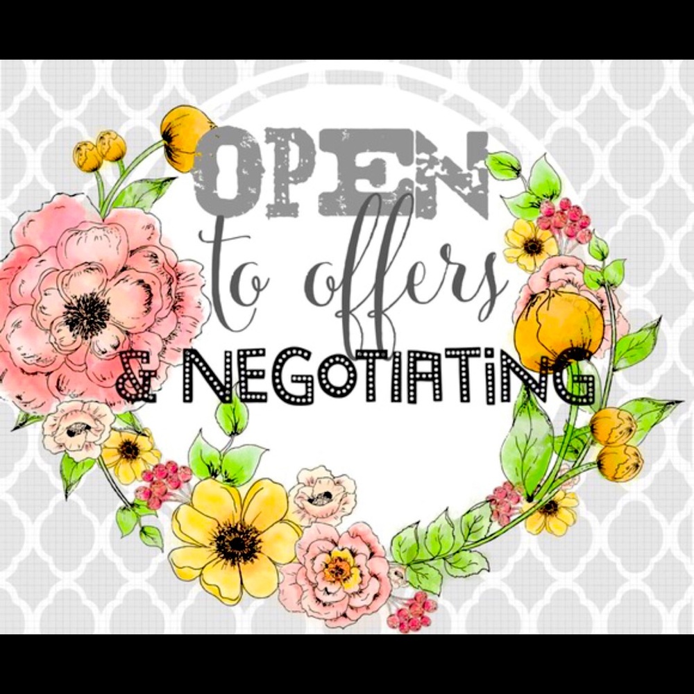 Will consider all reasonable offers!